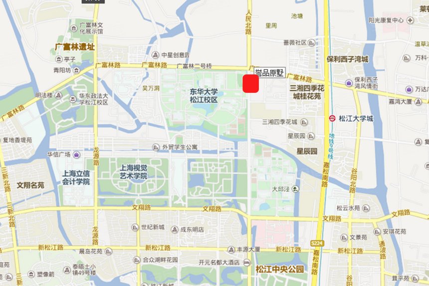 松江大学城后街的服务