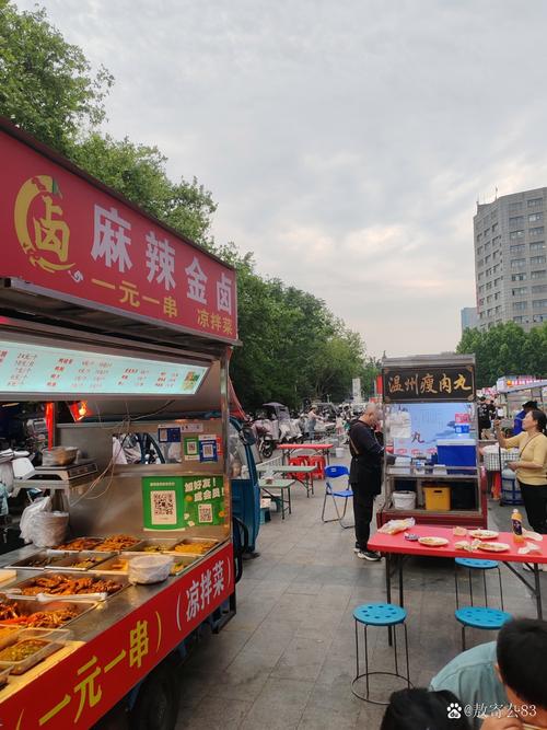 新乡火车站快餐一条街