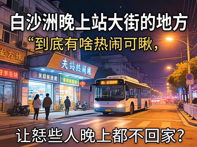 白沙洲晚上站大街的处所