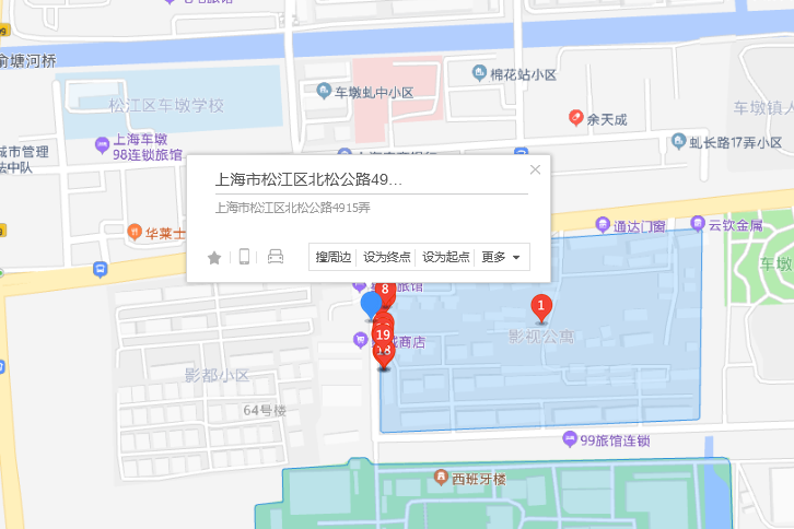 松江车墩镇一条街150在哪里