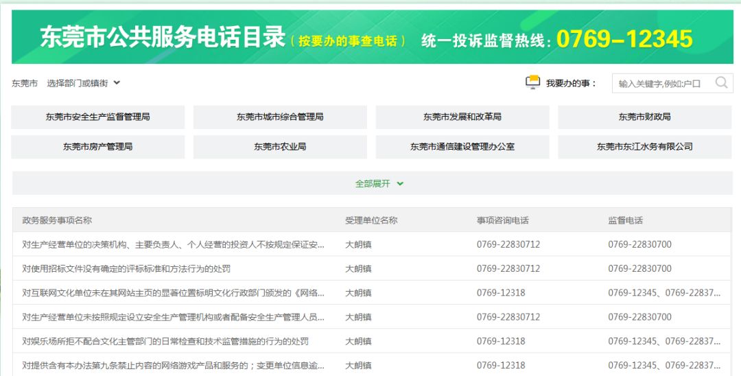 汉中管式服务项目表