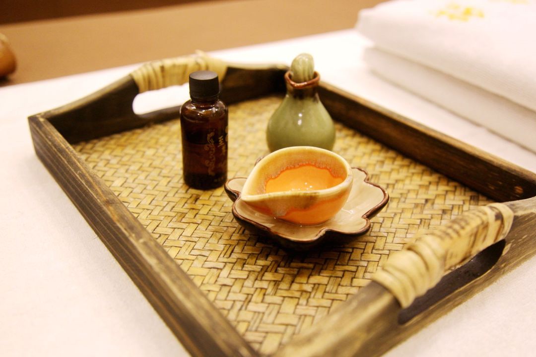 老中医精油spa养生馆食品