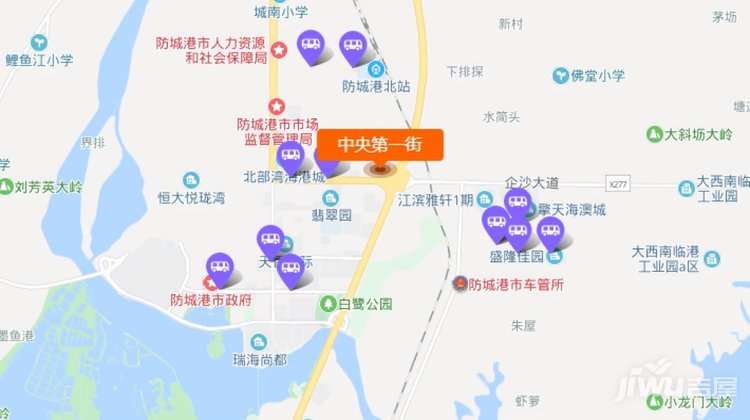防城推拿一条龙一条街在哪里啊