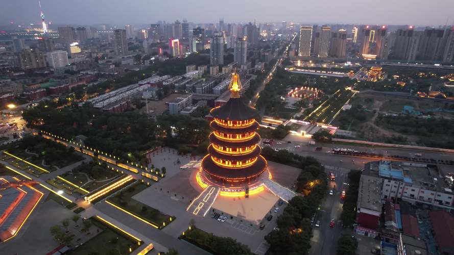 洛阳升龙广场炮楼在哪