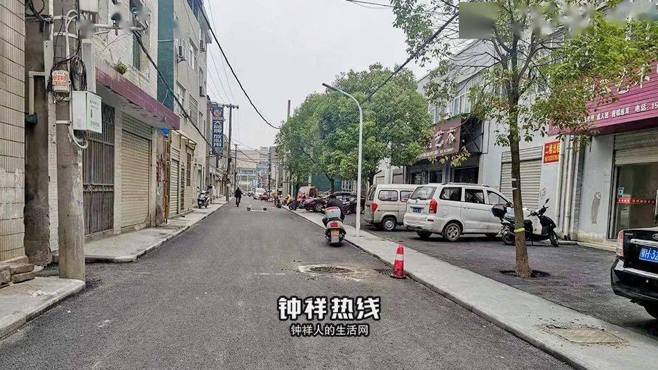 钟祥大桥市场背后的小路