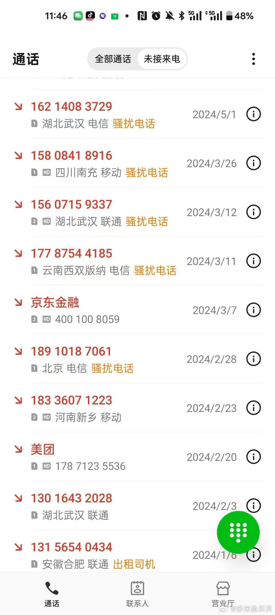 此刻100元左近人电话