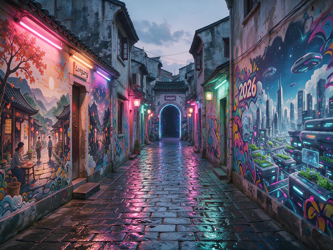 深圳龙岗南联小巷子