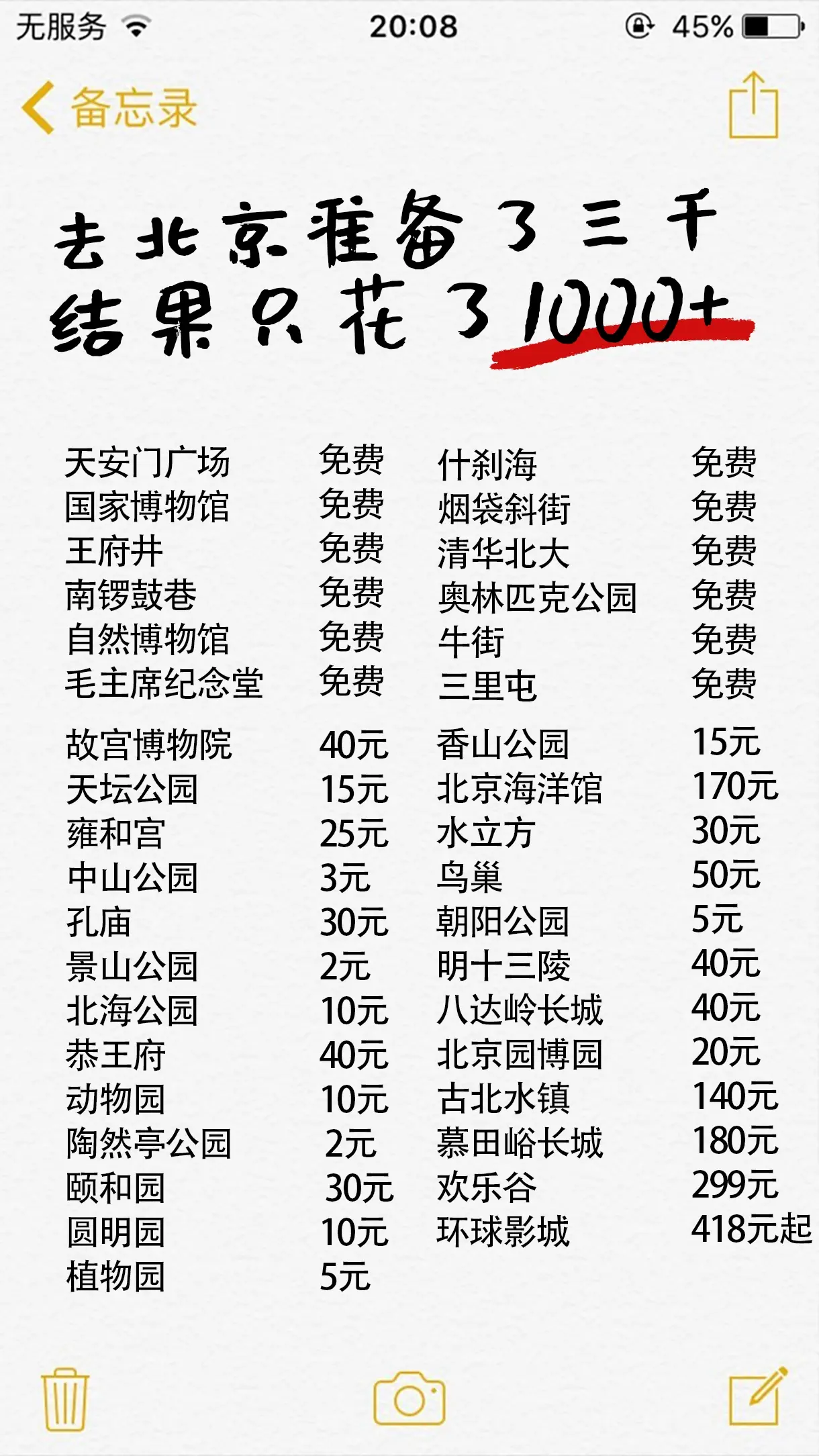 北京哪里有200块钱的爱情