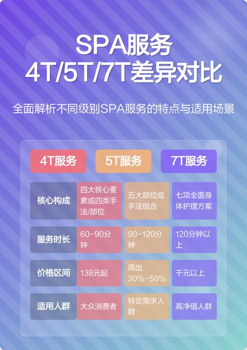 spa中的4t什么意思