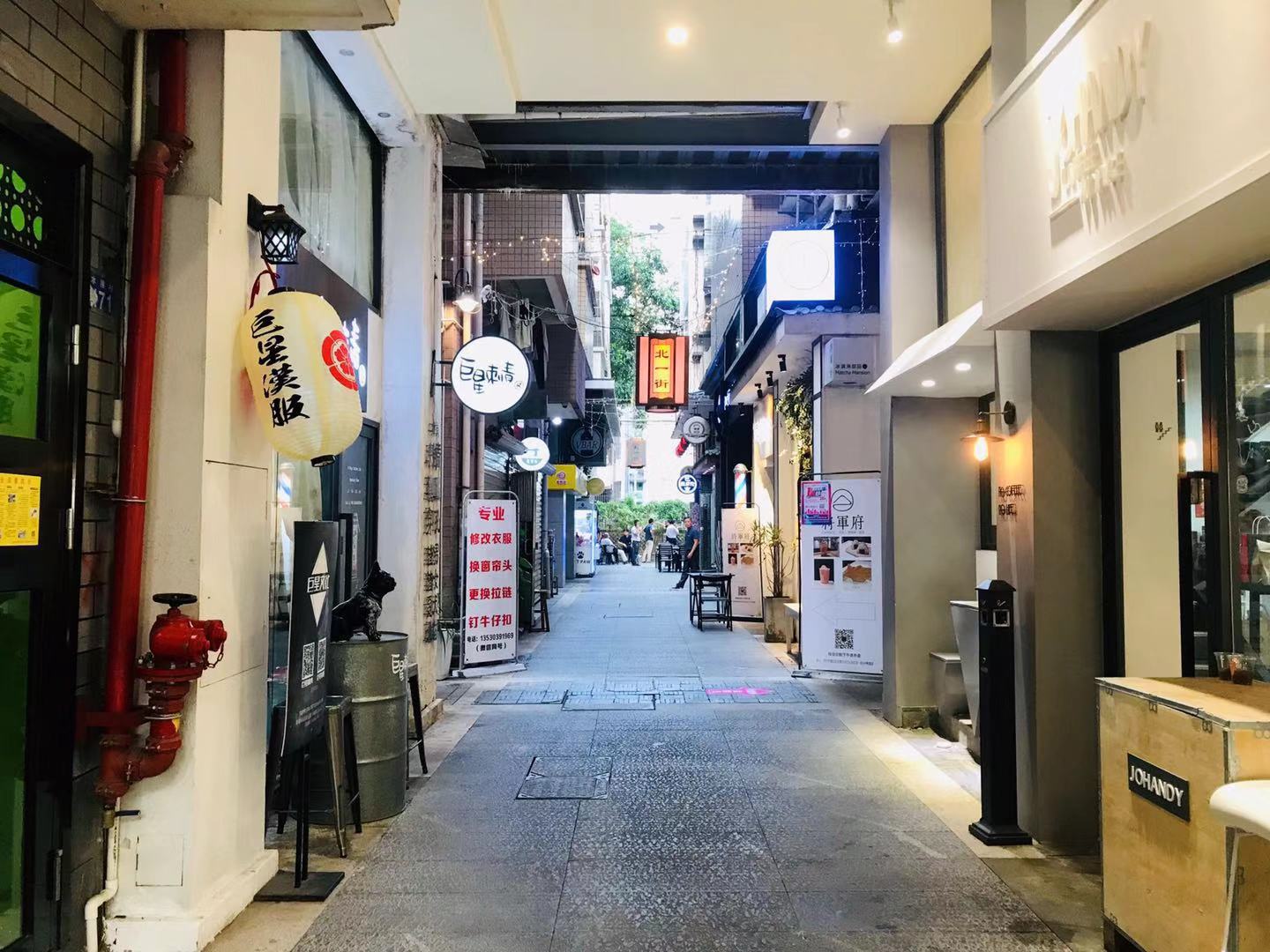 博罗福田那里有小巷子