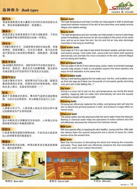不正规桑拿服务项目术语诠释