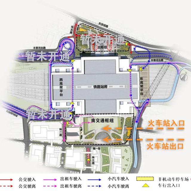 火车站后面的小路怎么走