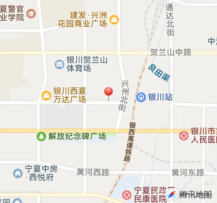 银川火车站推拿幼胡同在哪里