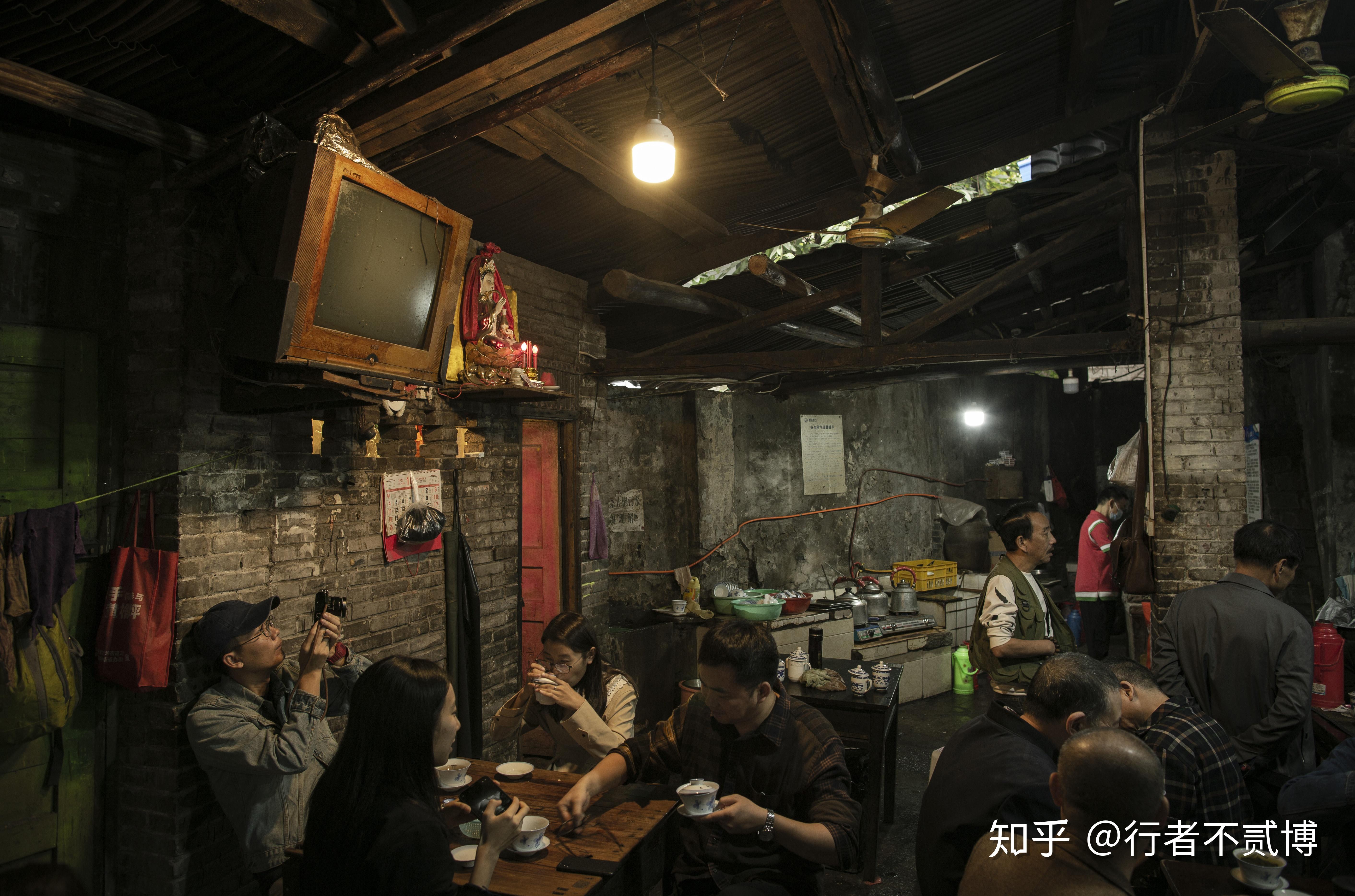 重庆茶楼一条街