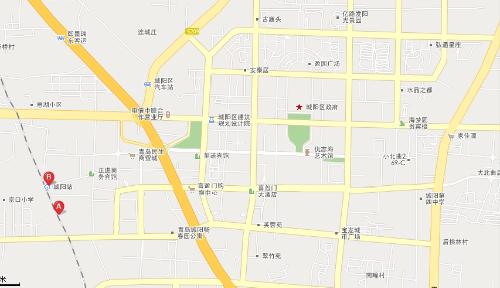 城阳火车站幼胡同在哪个地位