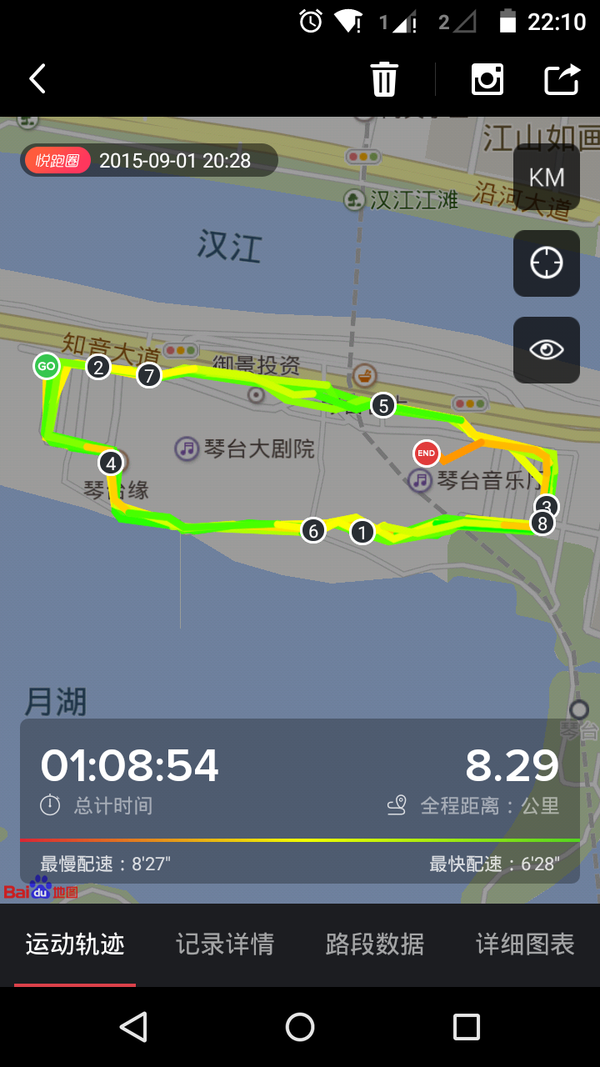 约跑9.1