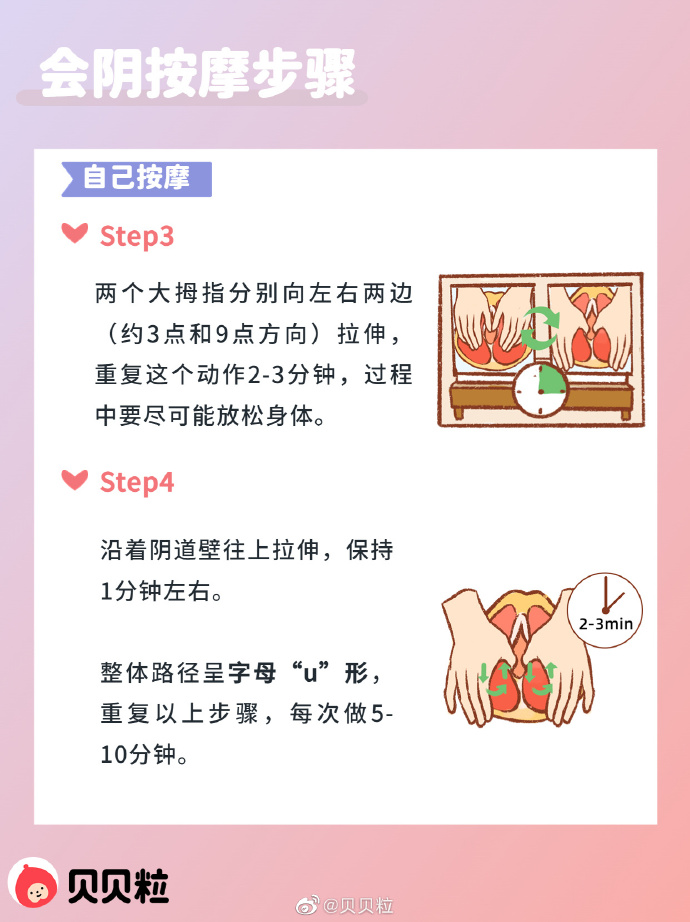 会阴推拿怎么做