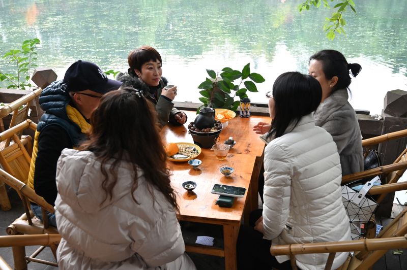 荆门下沙大学生喝茶群