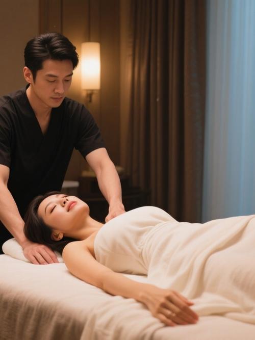 富婆spa推拿