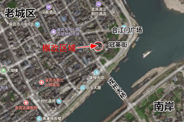 宜宾南门桥后面小路在哪里
