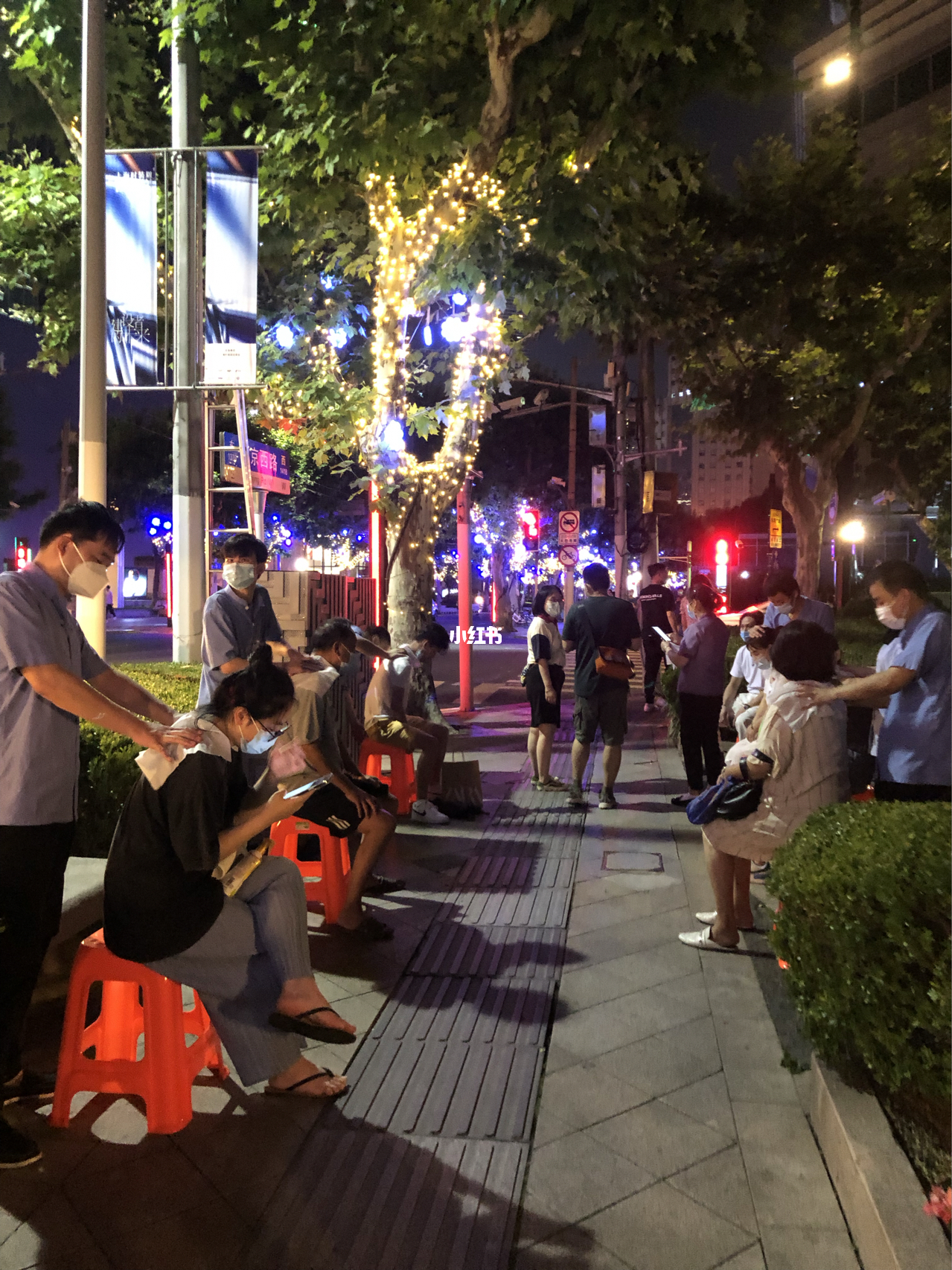 上海静安区推拿一条街