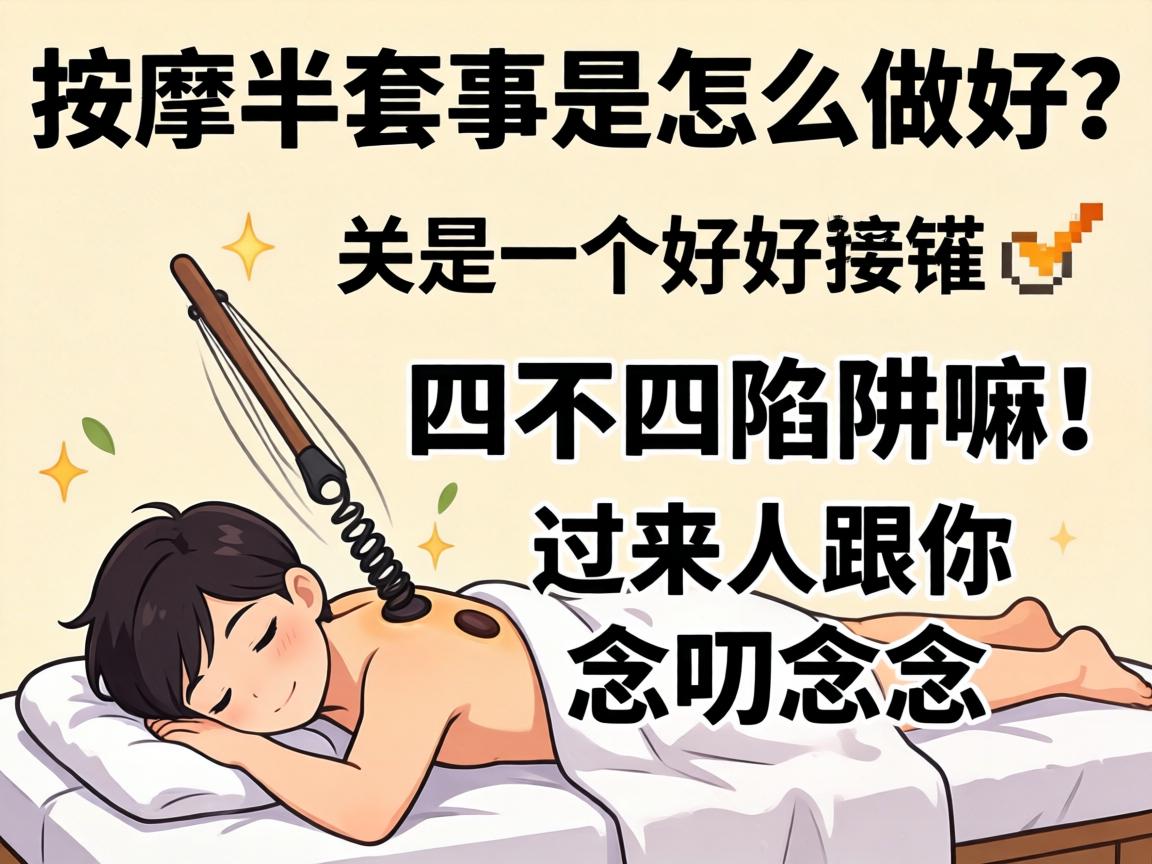 按摩半套事是怎么做？介不四陷阱嘛！过来人跟你念叨念叨