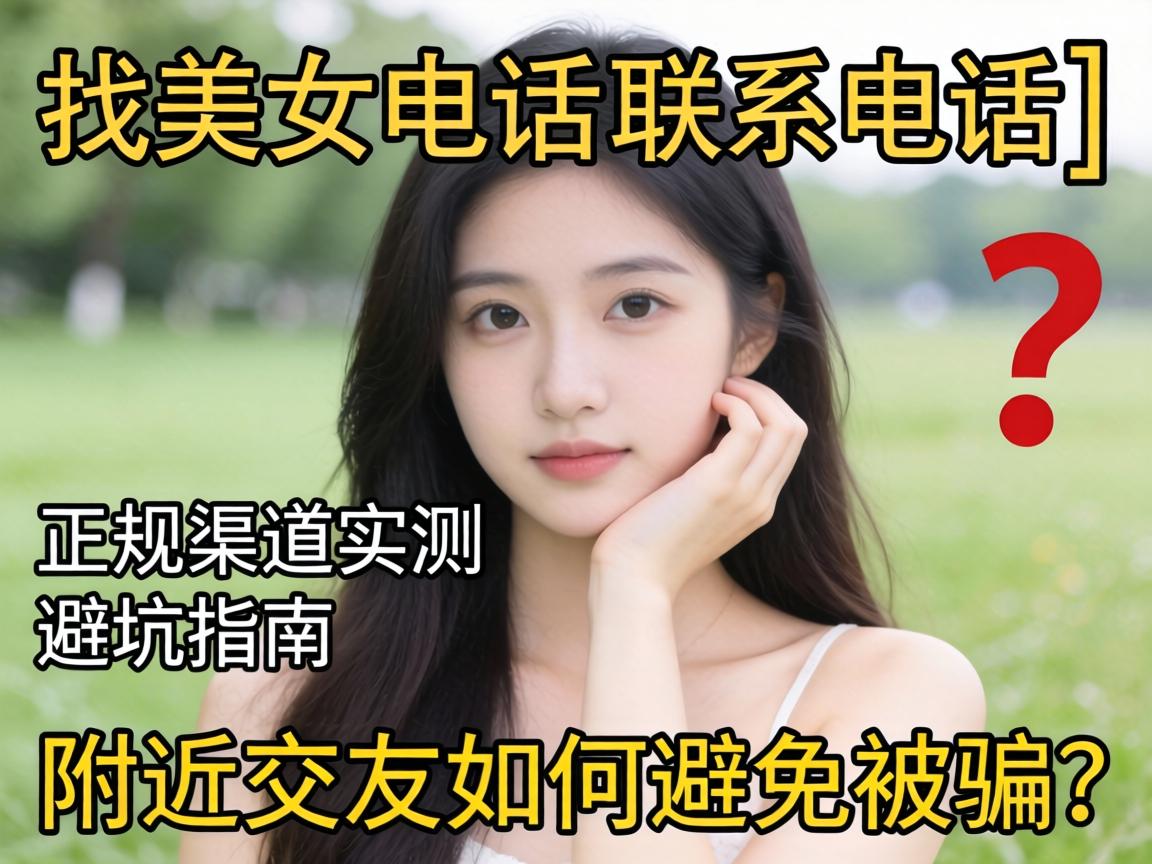 找美女联系电话|正规渠道实测与避坑指南,附近交友如何避免被骗?
