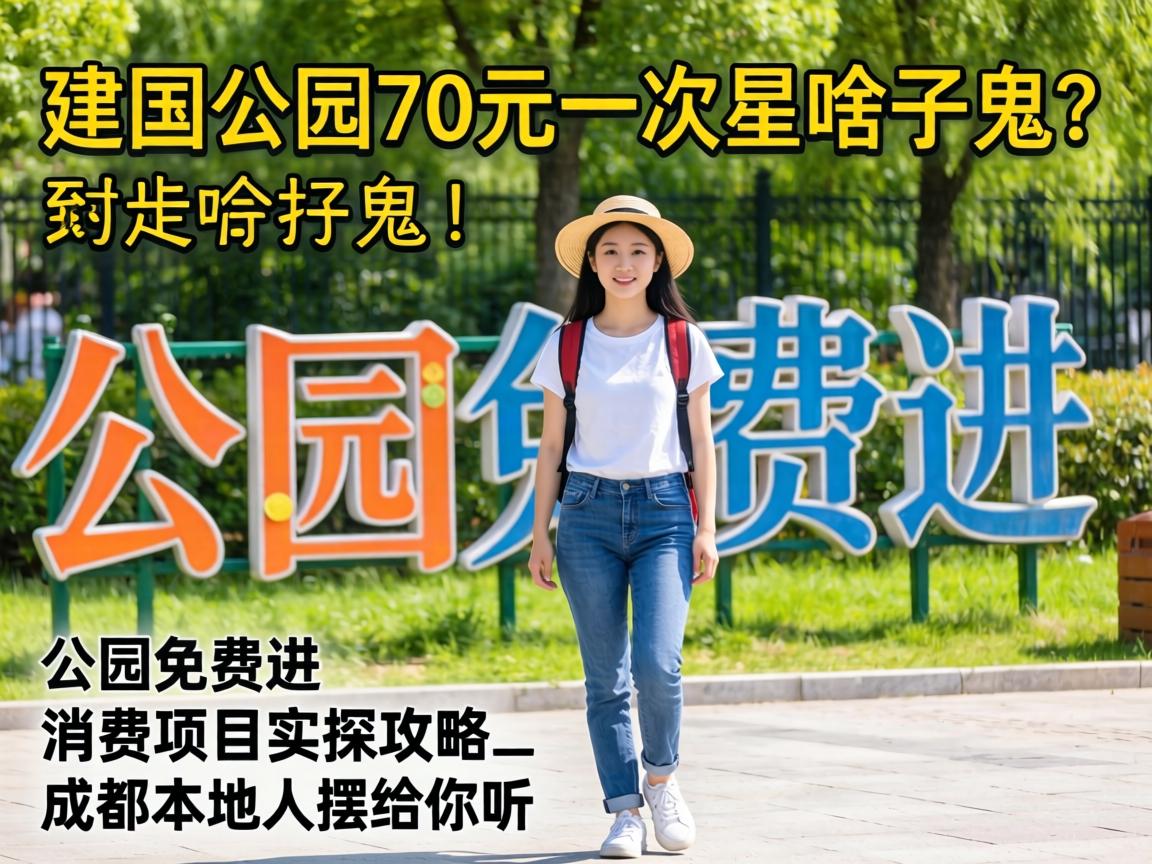 建国公园70元一次是啥子鬼？公园免费进，消费项目实探攻略_成都本地人摆给你听