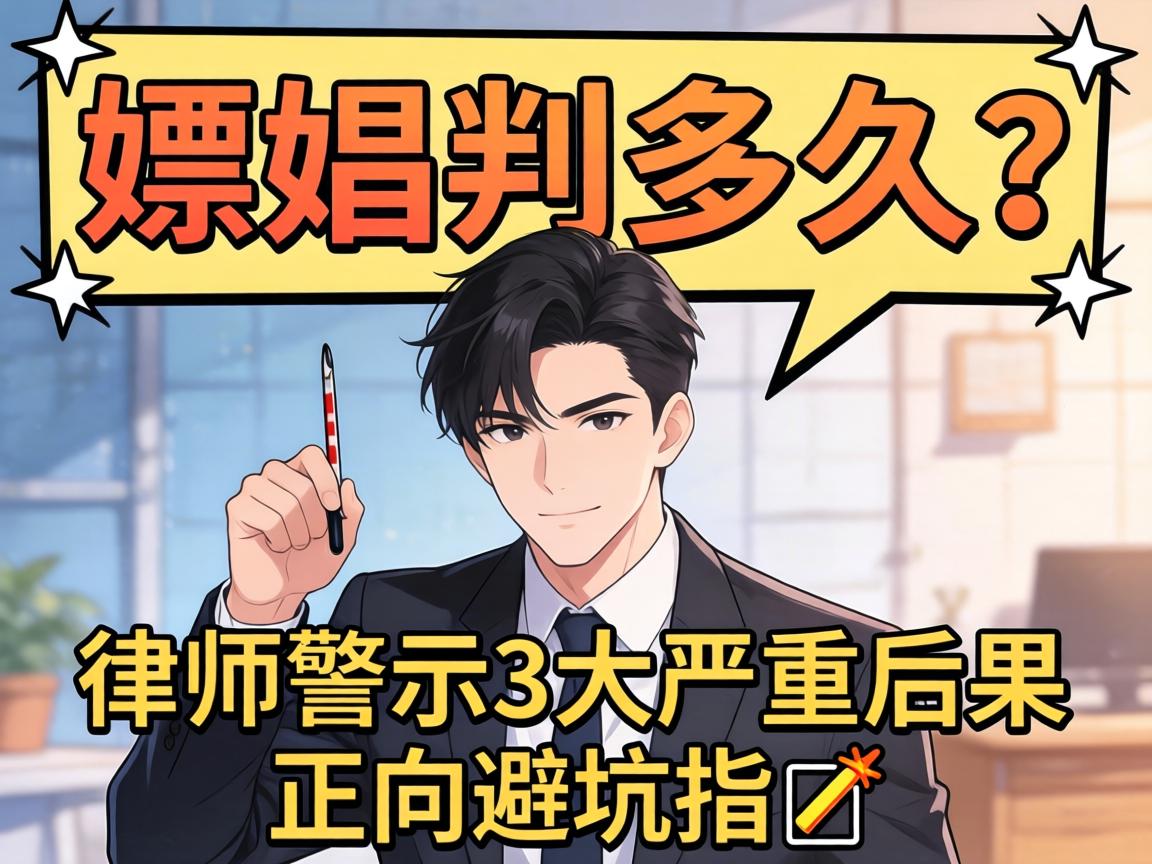 嫖娼判多久?律师警示3大严重后果与正向避坑指南?