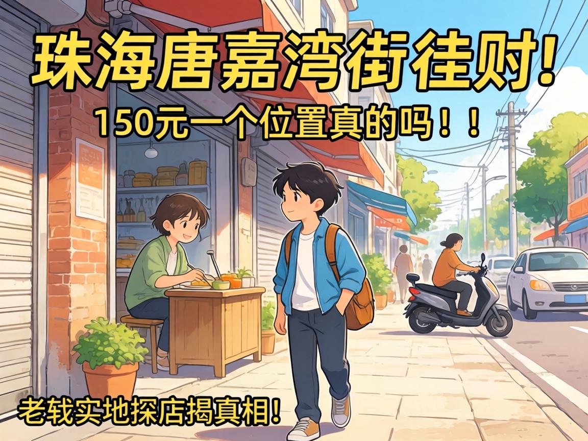 珠海唐家湾街150元一个位置真的吗？老铁实地探店揭真相！