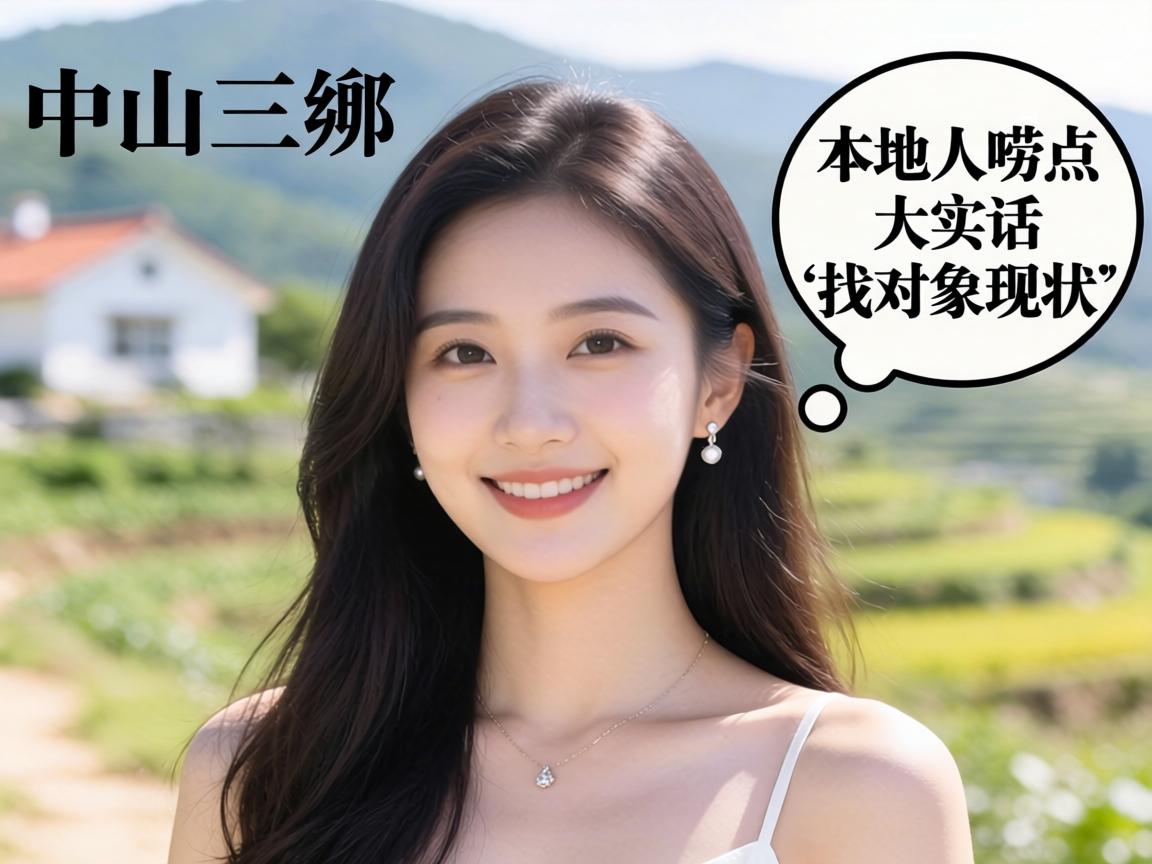 中山三乡有女人吗？本地人唠点大实话和找对象现状！