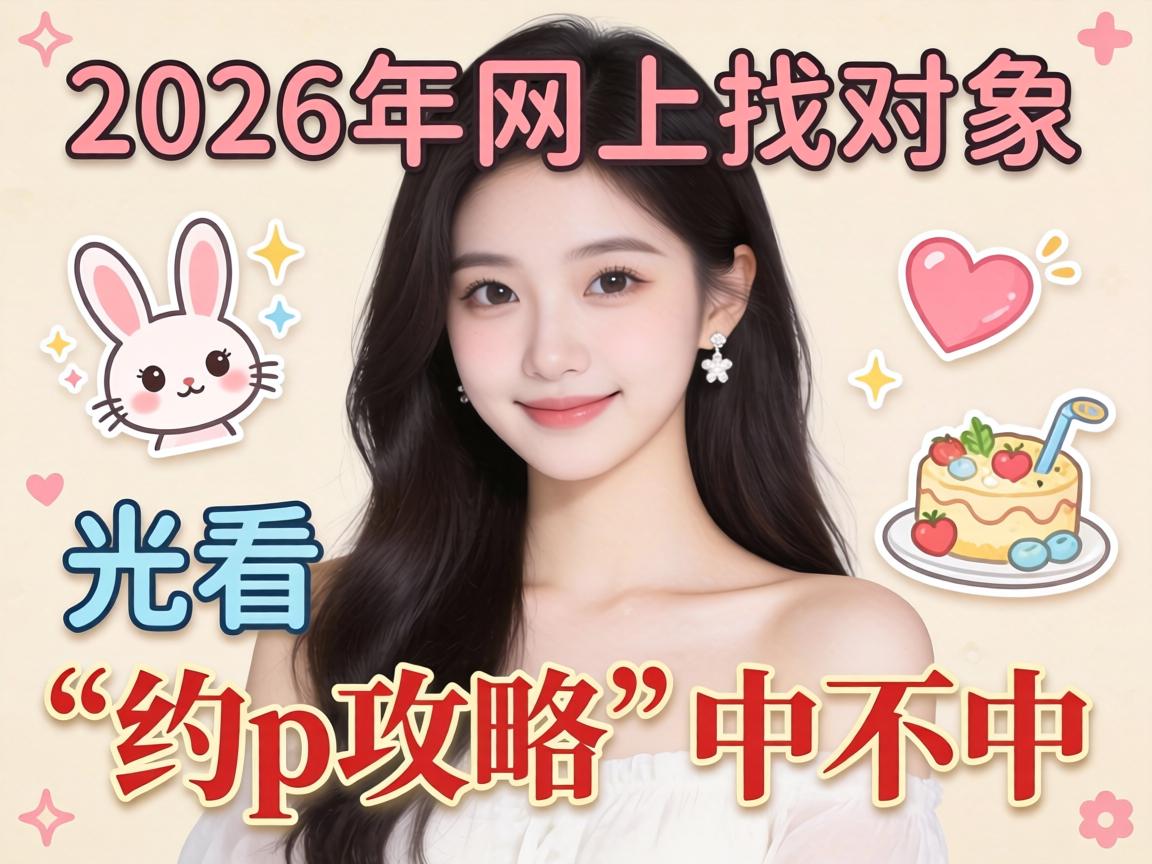 2026年网上找对象，光看“约p攻略”中不中？