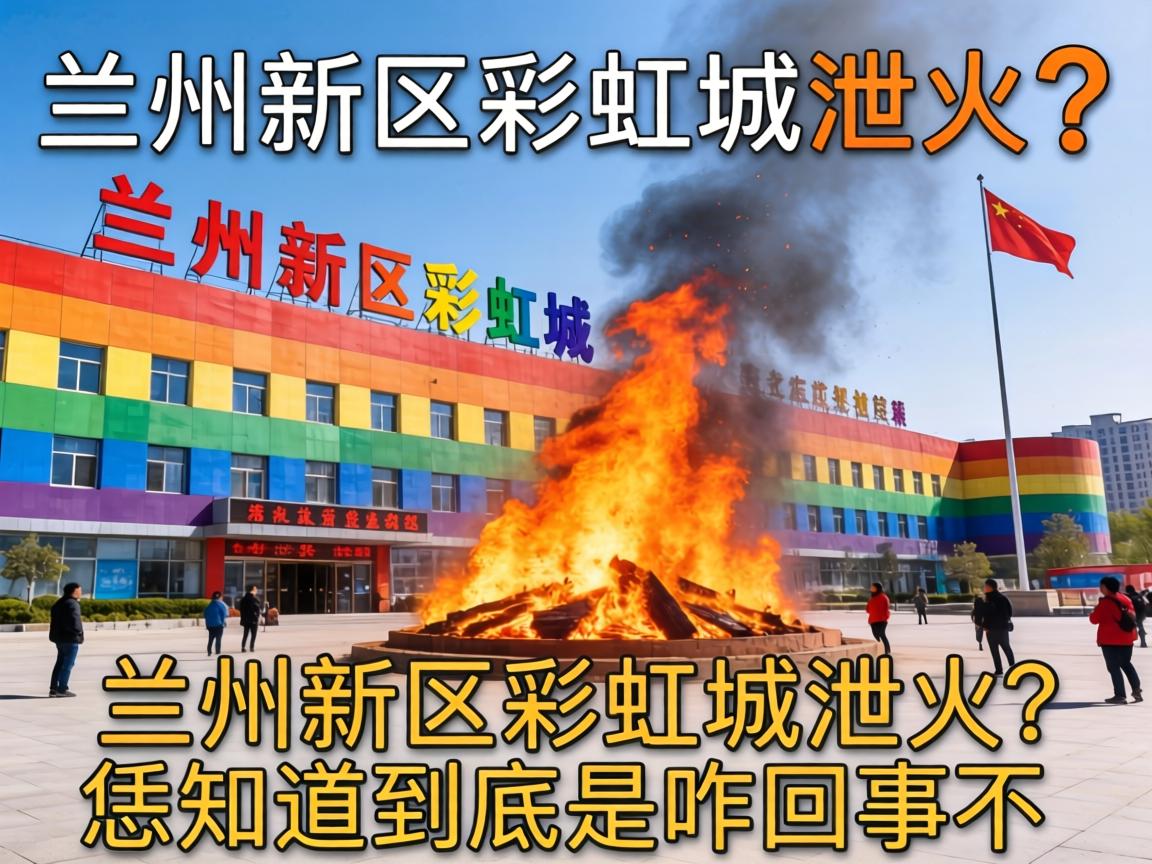 兰州新区彩虹城泄火？恁知道到底是咋回事不？