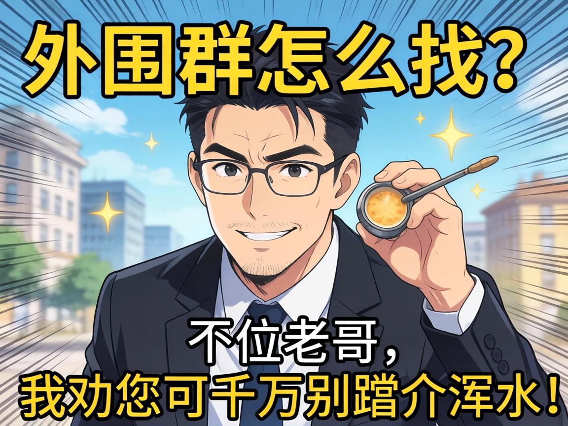 外围群怎么找？介位老哥，我劝您可千万别蹚介浑水！