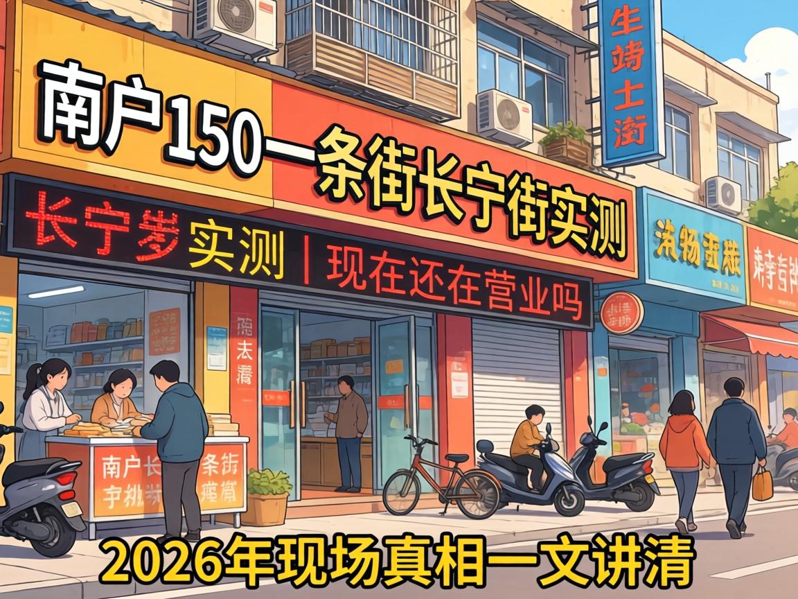 南充150一条街长宁街实测｜现在还在营业吗？2026年现场真相一文讲清！
