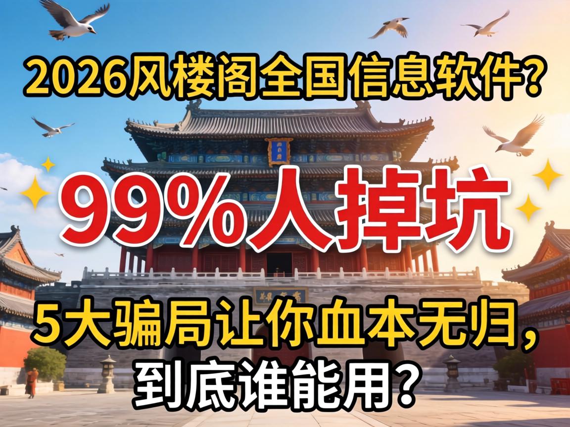 2026风楼阁全国信息软件？99%人掉坑，5大骗局让你血本无归，到底谁能用？