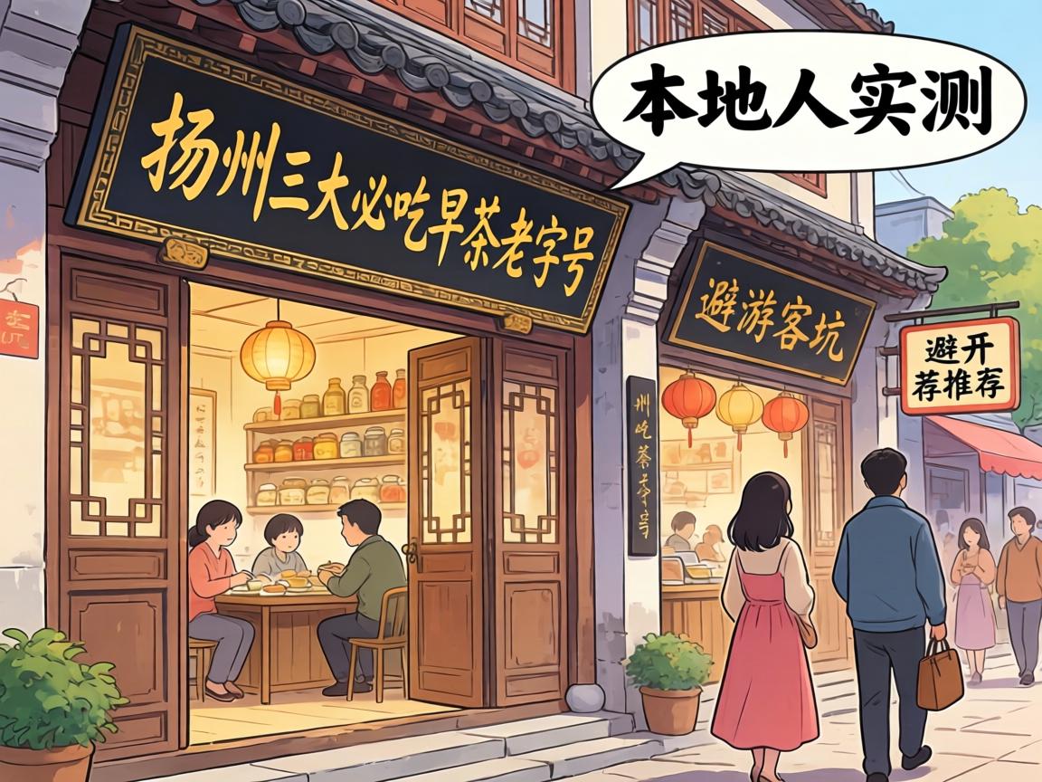 扬州三大必吃早茶老字号 | 本地人实测推荐，避开游客坑指南