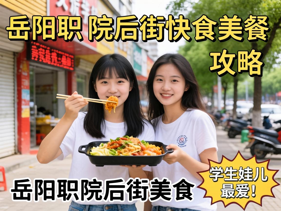 岳阳职院后街快餐美食攻略 | 学生娃儿最爱 | 岳阳职院后街美食实测推荐