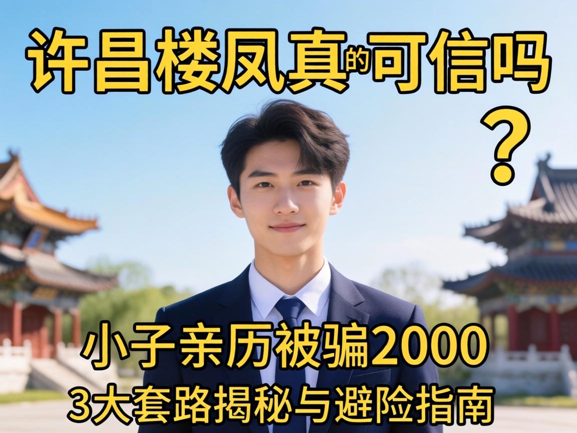 许昌楼凤真的可信吗？小伙亲历被骗2000，3大套路揭秘与避险指南