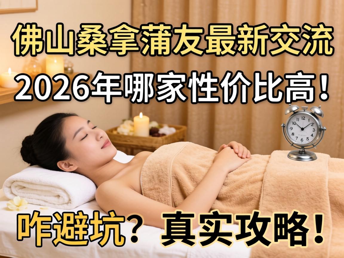 佛山桑拿蒲友最新交流:2026年哪家性价比高,咋避坑?真实攻略!