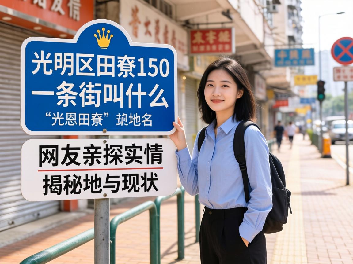 光明区田寮150一条街叫什么?网友亲探实情,揭秘地名、位置与现状!