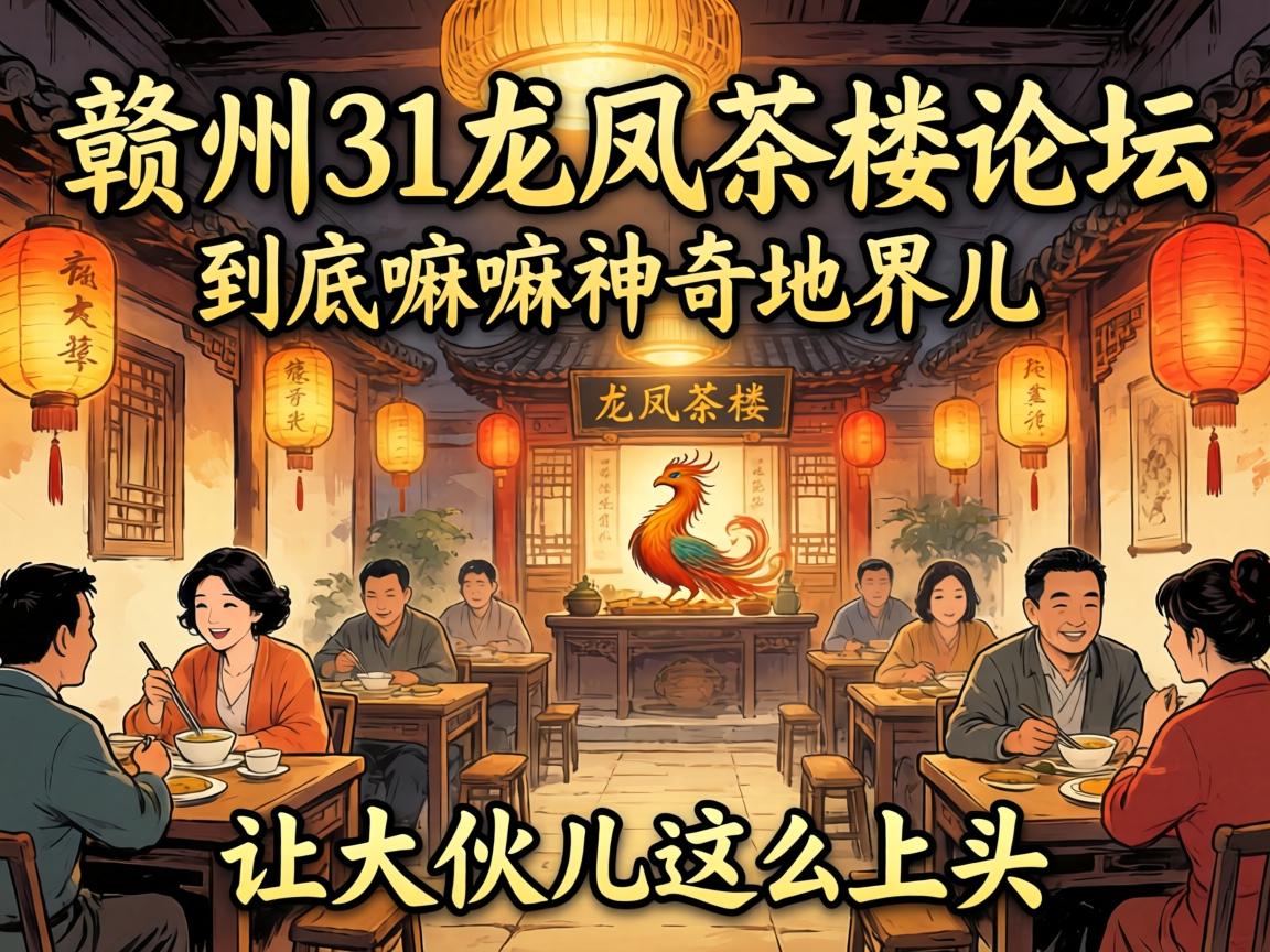 赣州51龙凤茶楼论坛，到底是个嘛神奇地界儿，让大伙儿这么上头？