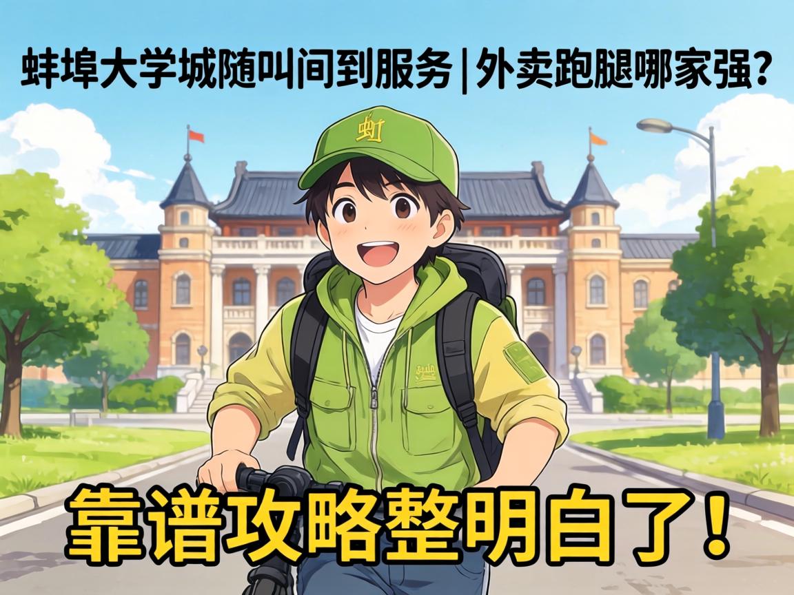 蚌埠大学城随叫随到效劳|外卖跑腿哪家强?靠谱攻略整明白了!