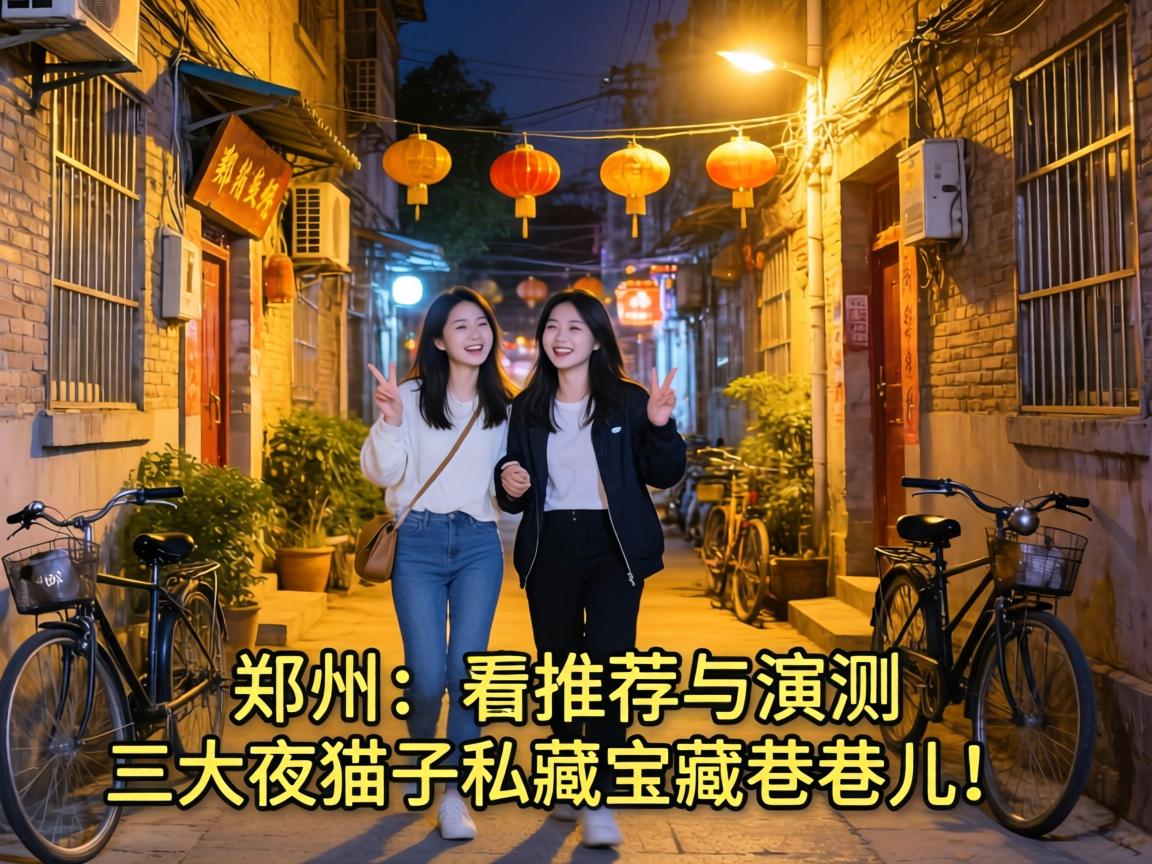 郑州晚上可以玩的小巷子|实测推荐三大夜猫子私藏宝藏巷巷儿