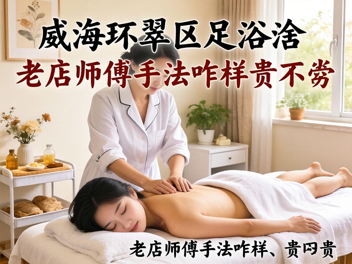 威海环翠区足浴有啥正规特色服务，老店师傅手法咋样贵不贵？