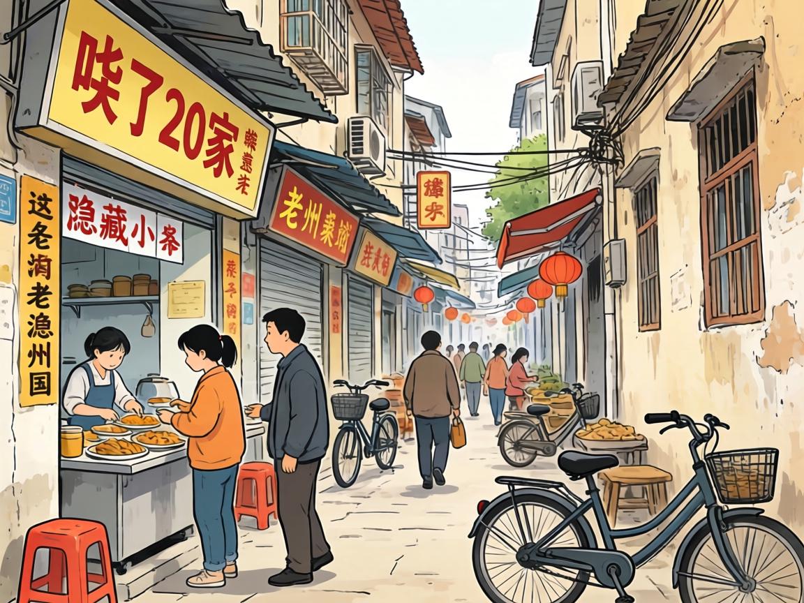 天益城附近有啥隐藏小巷子？咥了20家店，这3条巷子满是老惠州的味儿！