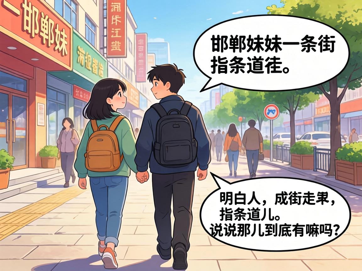 邯郸妹妹一条街怎么走？有明白人能给指条道儿，说说那儿到底有嘛吗？