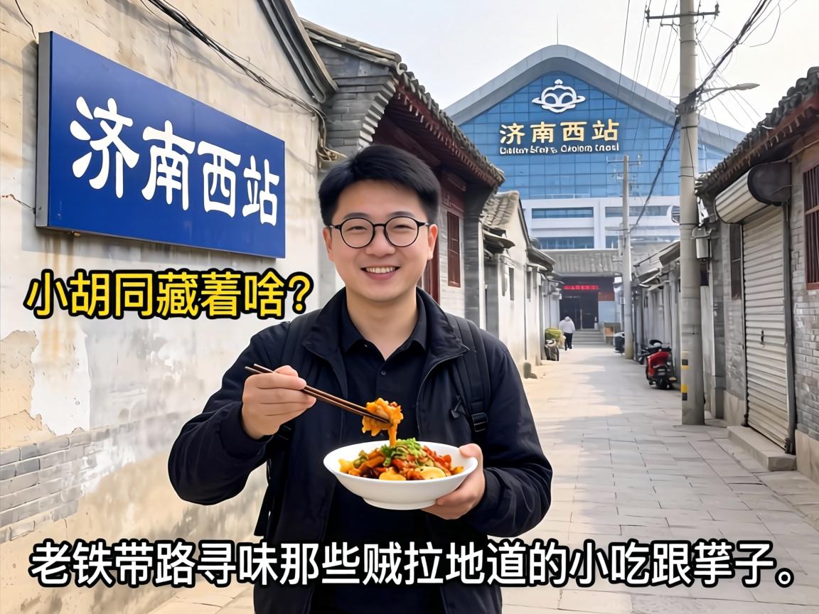 济南西站旁边小胡同藏着啥⁉️老铁带路寻味那些贼拉地道的小吃跟巷子