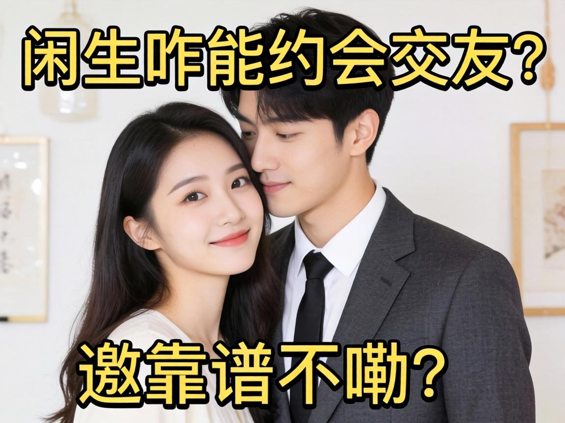 在闲鱼上咋能约会交友？这靠谱不嘞？