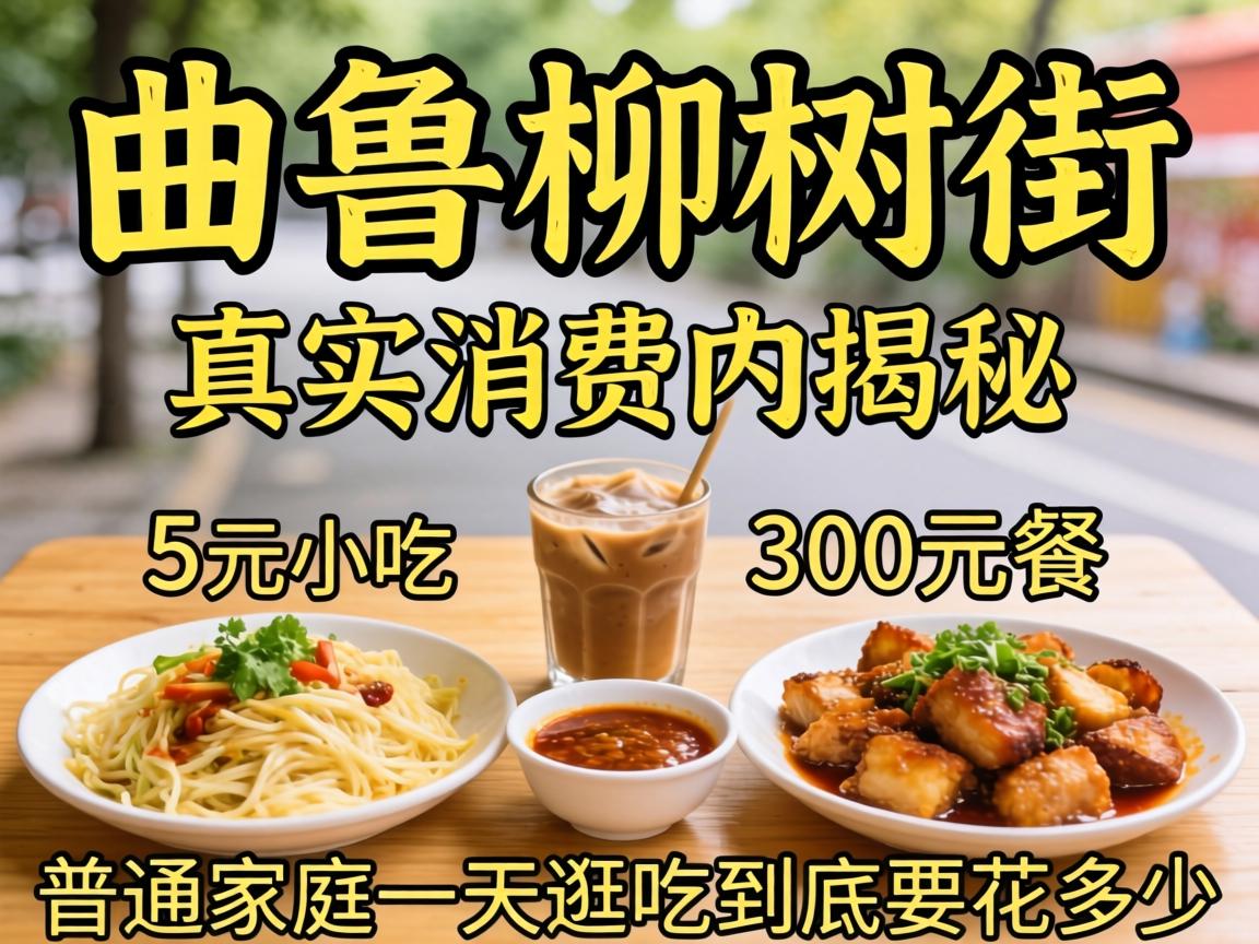 曲靖柳树街真实消费大揭秘,从5元小吃到300元大餐,普通家庭一天逛吃到底要花多少?